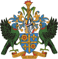 St Lucia Coat of arms